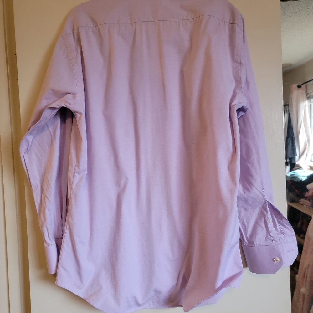 Lavender Button Down - Picture 3 of 3